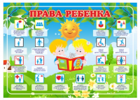 Стенд "Права ребенка"