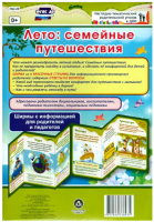 Лето. Семейные путешествия. Ширмы с информацией