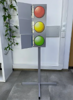 Стенд "Светофор" на стойке