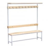 Скамья 1-сторонняя с крючками