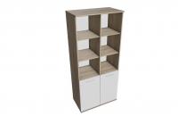 Офисный шкаф - полуоткрытый