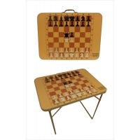 Шахматный складной стол-трансформер с магнитными фигурами