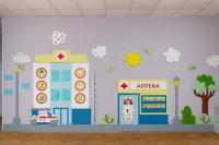 Развивающая панель "Городская среда: Поликлиника»