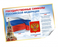 Стенд «Государственные символы Российской Федерации»